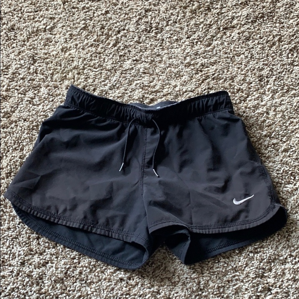 Youth small nike shorts with spanks underneath